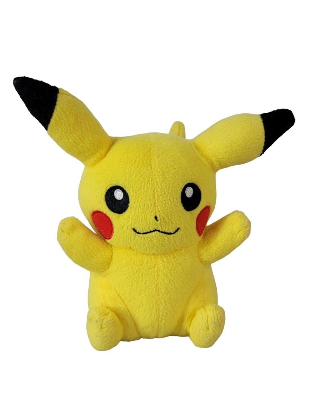 Pokemon Pikachu Plush Toy Yellow 9" Stuffed Animal 2013 Tomy Nintendo Creatures
